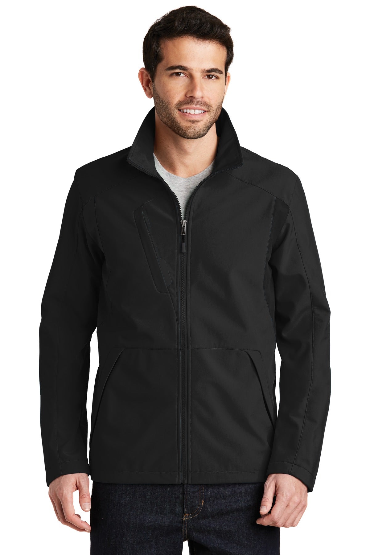 Port Authority ® Back-Block Soft Shell Jacket. J336 – APEX Print&Stich
