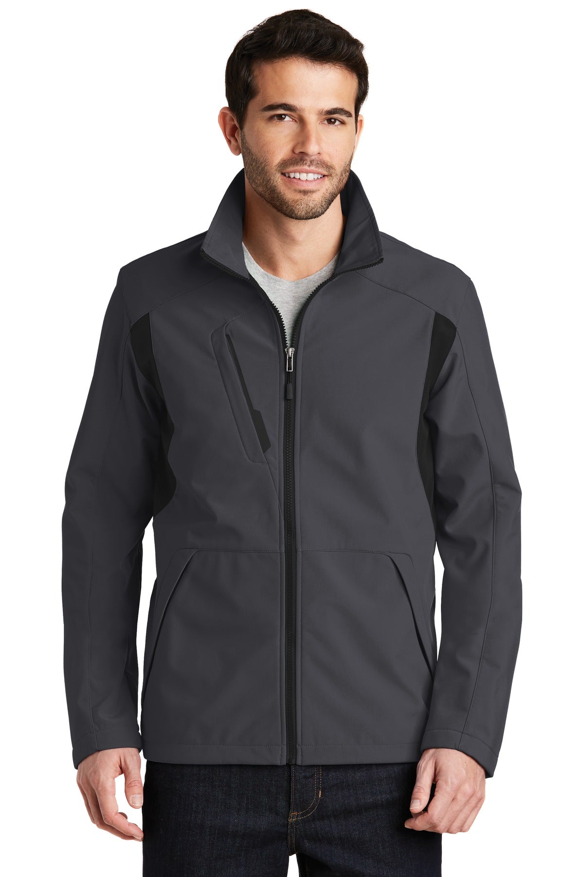 Port Authority ® Back-Block Soft Shell Jacket. J336 – APEX Print&Stich
