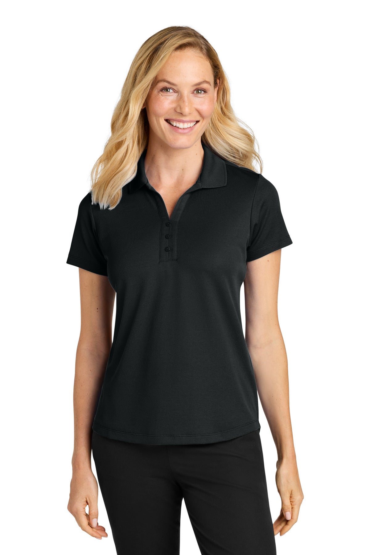 Port Authority ® Women's Plaited Pique Polo LK620 – APEX Print&Stich