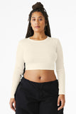 BELLA+CANVAS ®  Women's Micro Rib Long Sleeve Baby Tee BC1501