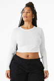 BELLA+CANVAS ®  Women's Micro Rib Long Sleeve Baby Tee BC1501
