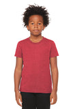 BELLA+CANVAS ®  Youth Heather CVC Tee BC3001YCVC