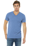 BELLA+CANVAS  ®  Unisex Triblend Short Sleeve V-Neck Te. BC3415