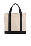 Port Authority ®  Cotton Canvas Two-Tone Tote BG429