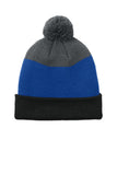 Port Authority ®  Cozy Striped Pom Beanie C979