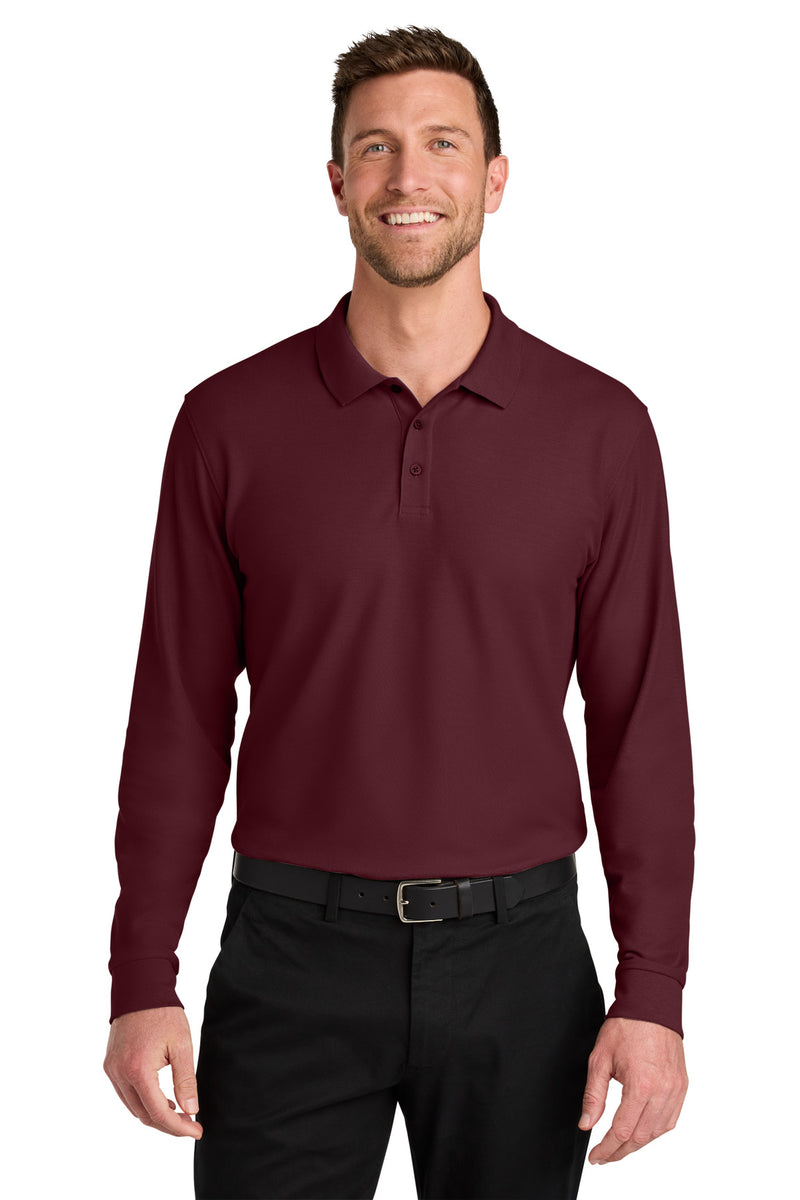 Port Authority ®  Wearever Signature Pique Long Sleeve Polo K200LS