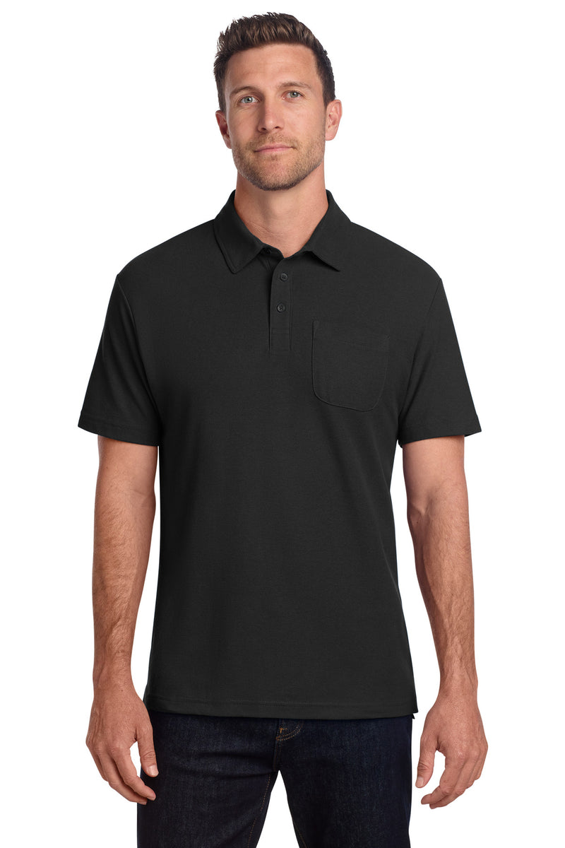 Port Authority ®  C-FREE ®  Cotton Blend Pique Pocket Polo K868
