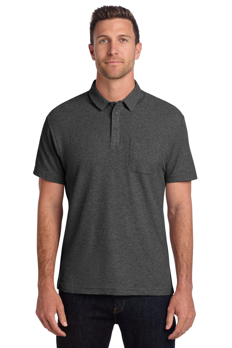 Port Authority ®  C-FREE ®  Cotton Blend Pique Pocket Polo K868
