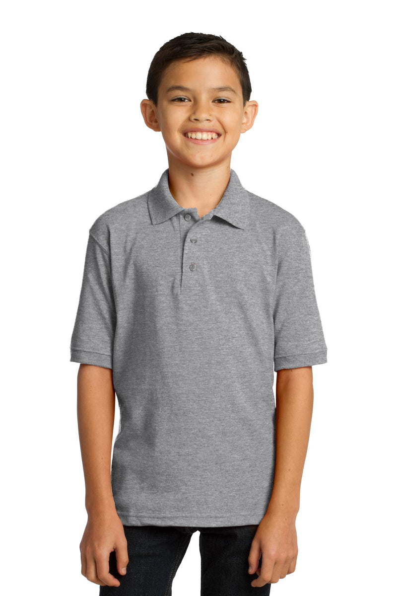 Port & Co ™  Youth Core Blend Jersey Knit Polo. KP55Y