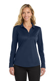 Port Authority  ®  Women's Silk Touch  ™   Performance Long Sleeve Polo. L540LS