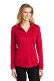 Port Authority  ®  Women's Silk Touch  ™   Performance Long Sleeve Polo. L540LS