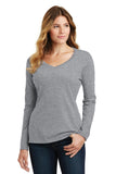 Port & Company ®  Women's Long Sleeve Fan Favorite V-Neck Tee. LPC450VLS