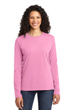 Port & Company ®  Women's Long Sleeve Core Cotton Tee. LPC54LS