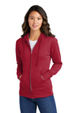 Port & Company ®  Women's Core Fleece Full-Zip Hooded Sweatshirt. LPC78ZH