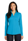 Sport-Tek ®  Women's PosiCharge ®  Competitor ™  1/4-Zip Pullover. LST357