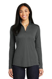 Sport-Tek ®  Women's PosiCharge ®  Competitor ™  1/4-Zip Pullover. LST357