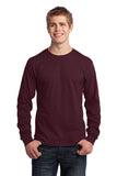 Port & Company® - Long Sleeve Core Cotton Tee. PC54LS