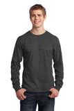 Port & Company® - Long Sleeve Core Cotton Tee. PC54LS