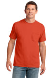 Port & Company ®  Core Cotton Pocket Tee. PC54P