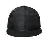 NE407 New Era ® Camo Flat Bill Snapback Cap